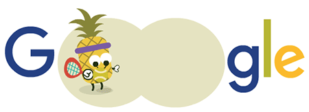 2e jour des Doodle Fruit Games ! Plus d'infos sur g.co/fruit